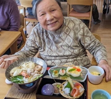 お食事の見守り