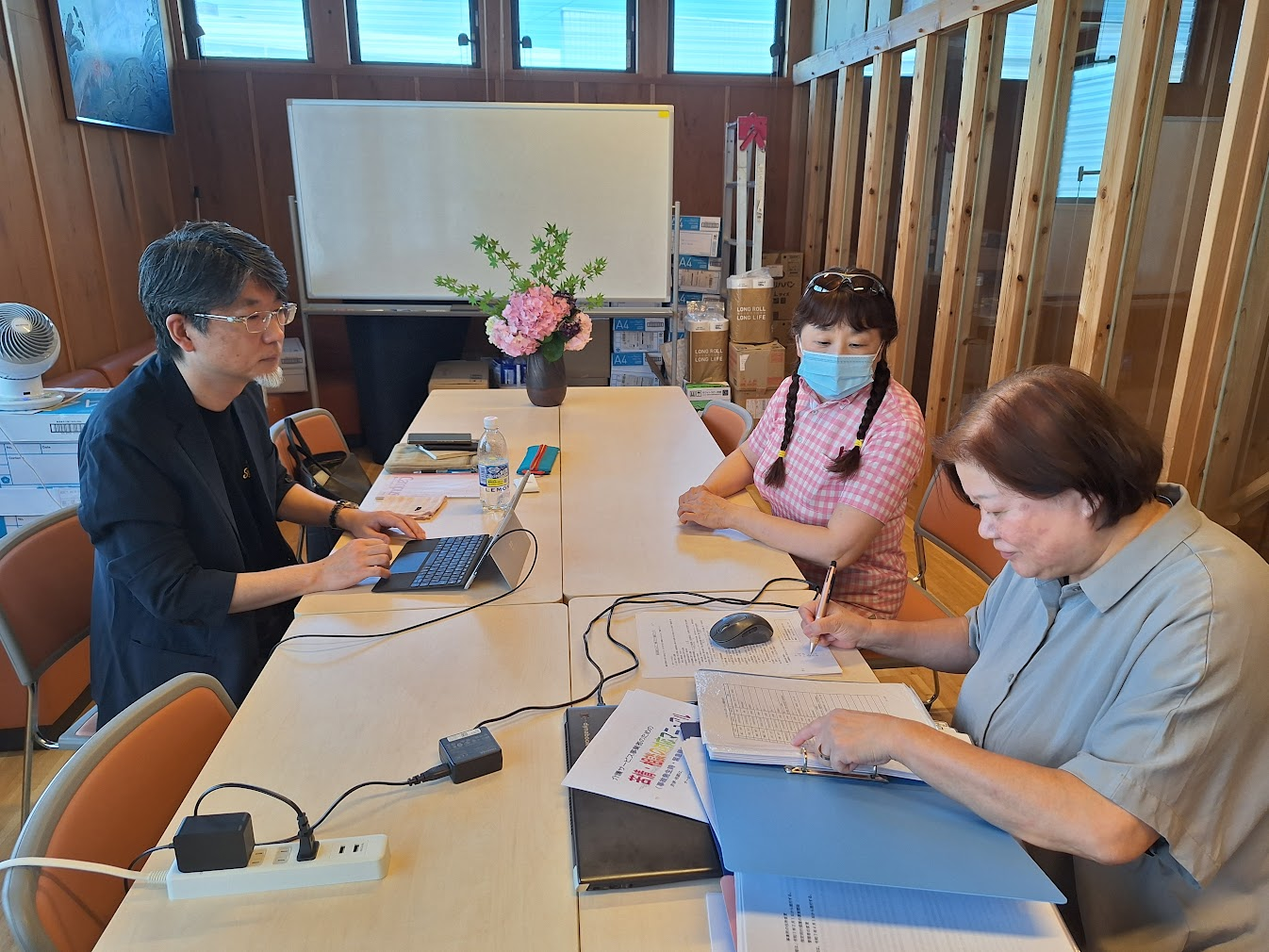 ヘルパーステーション晴れの日　勉強会