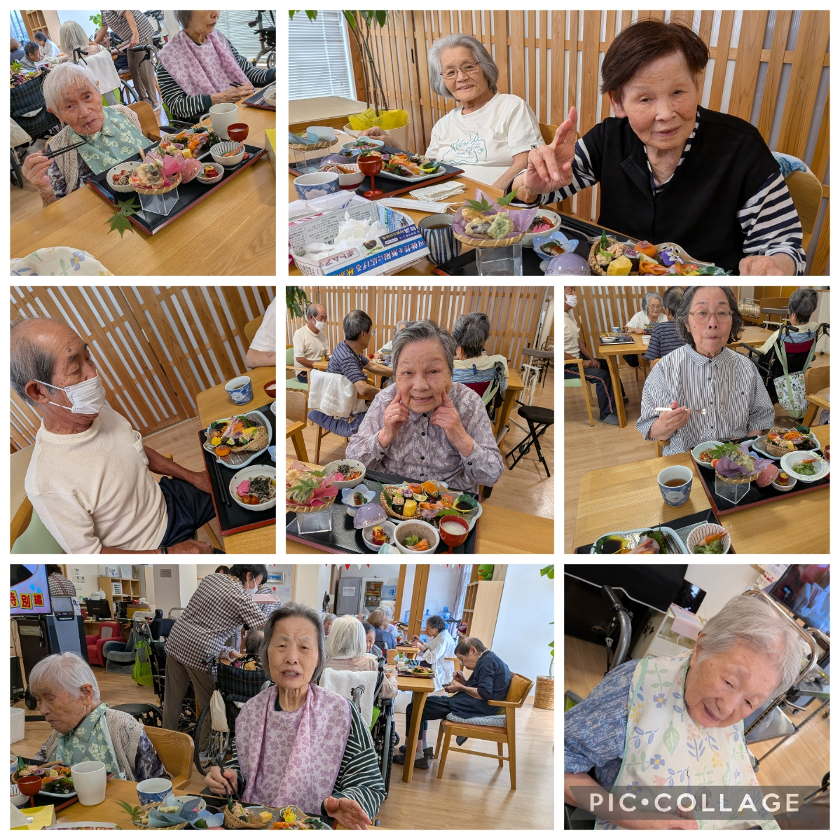なごみの家　5周年記念＆敬老会の記念ランチ
