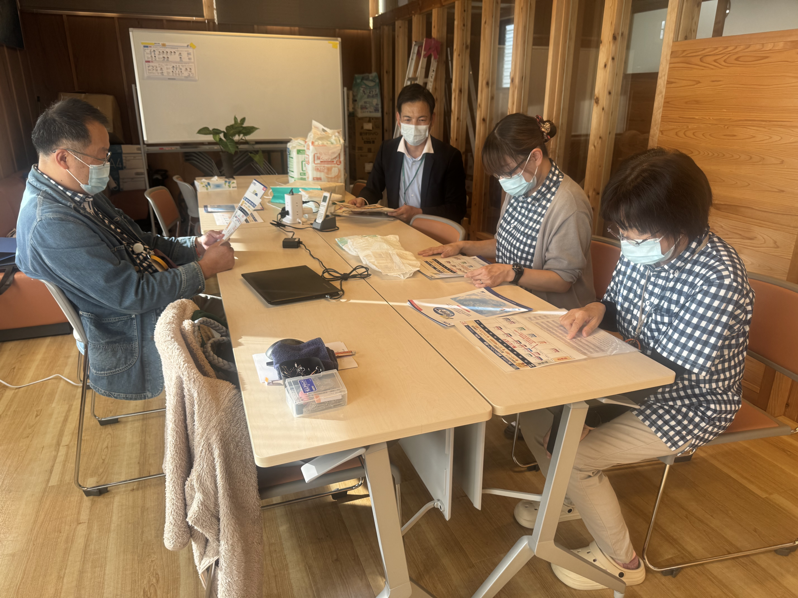 オムツの交換研修会