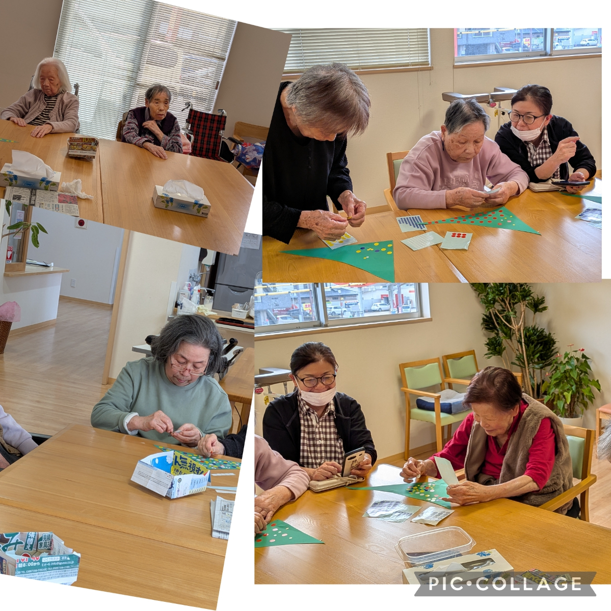 🎄12月の壁面完成🎄