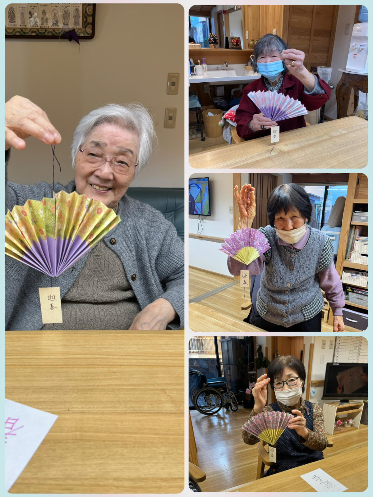 扇の吊るし飾り