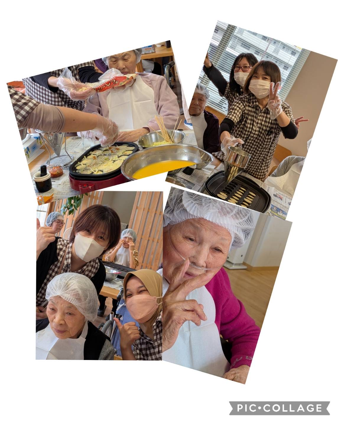 なごみのたこ焼きならぬ、たこ焼きもどきパーティ😂🎉